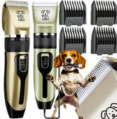 MASZYNKA DO STRZYŻENIA PSÓW PSA KOTA ZWIERZĄT ZESTAW CICHA PROFESJONALNA