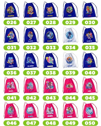 WOREK PLECAK SPORTOWY NA WF DLA DZIECI - PIŁKA RĘCZNA + IMIĘ! HANDBALL MECZ na Arena.pl