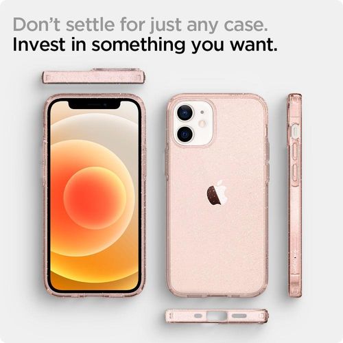 Spigen Liquid Crystal iPhone 12 Mini Glitter Rose na Arena.pl