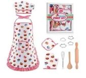 Zestaw kuchenny do gotowania fartuch + akcesoria