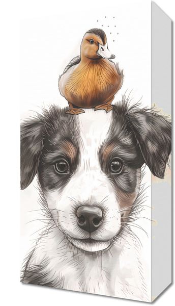 Obraz 20x40cm Niespodziewani Kumple zdjęcie 1