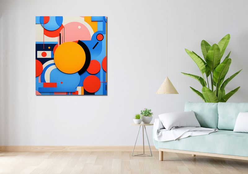 Obraz 90x100cm Kalejdoskop Emocji zdjęcie 2