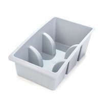 KADAX Organizer Na Przyprawy Pojemnik Do Szuflady Na Zioła Kuchenny Szary