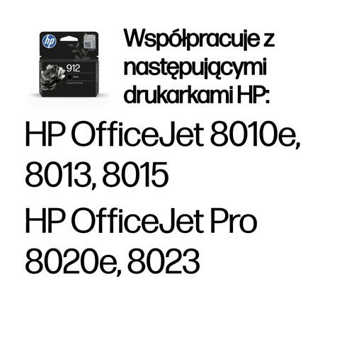 Tusz HP 912 Black (3YL80AE) na Arena.pl
