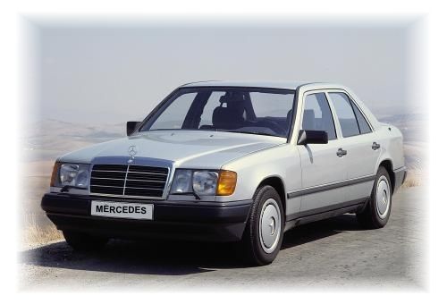 Owiewki Mercedes W124 4d. sedan 1984-1997r. Z TYŁAMI zdjęcie 2