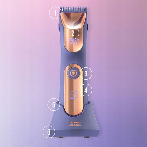 Golarka Damska Shavy Star MASZYNKA depilator trymer do ciała pach na Arena.pl