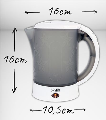 AD 1268 Czajnik plastikowy 0,6 L - travel zdjęcie 11