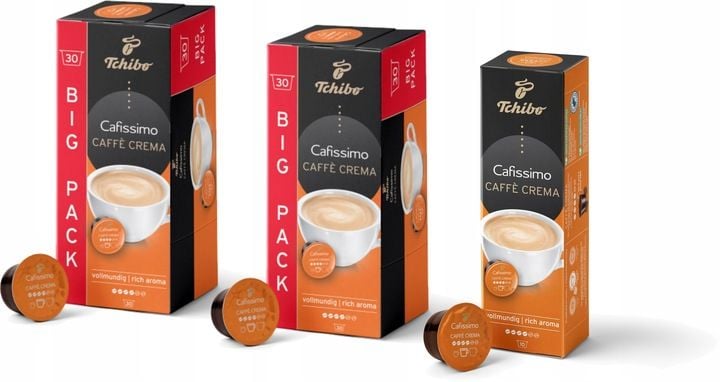 TCHIBO CAFISSIMO CAFFE CREMA VOLLMUNDIG 70 sz RICH zdjęcie 2