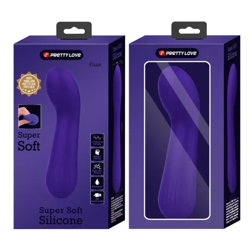 PRETTY LOVE - Faun dark Purple,G-spot vibrator, 12 vibration functions Memory function na Arena.pl