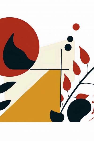 Plakat 40x60cm Ogień i Flora zdjęcie 1