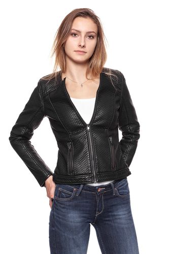 TOM TAILOR STRUCTURED JACKET LEATHER LOOK 3722014.00.75 COL. 2999 S na Arena.pl