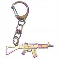 Breloczek do kluczy Mini Karabinek Kameleon Kolorowy Przywieszka Ozdoba CS