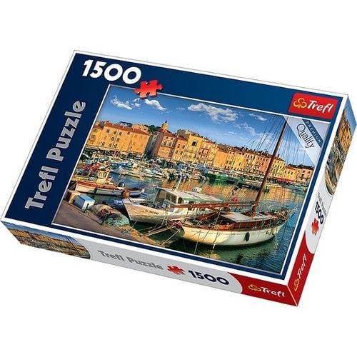 Trefl 1500 elementów, Stary Port Saint Tropez na Arena.pl