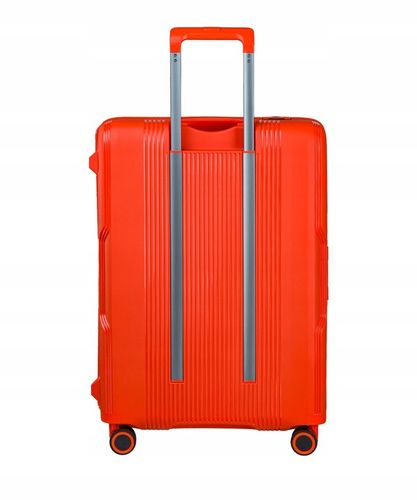 Walizka Średnia Podróżna Twarda Na Kółkach PUCCINI Pomarańczowa PP022B 9 na Arena.pl