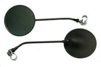 Lusterko okrągłe czarne (Ø120) uniwersalne