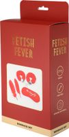 zestaw bondage fetish fever czerwony 4 elementy