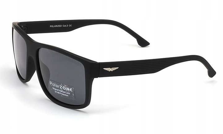 OKULARY PRZECIWSŁONECZNE MĘSKIE POLARYZACYJNE UV400 NERDY POLARZONE zdjęcie 2