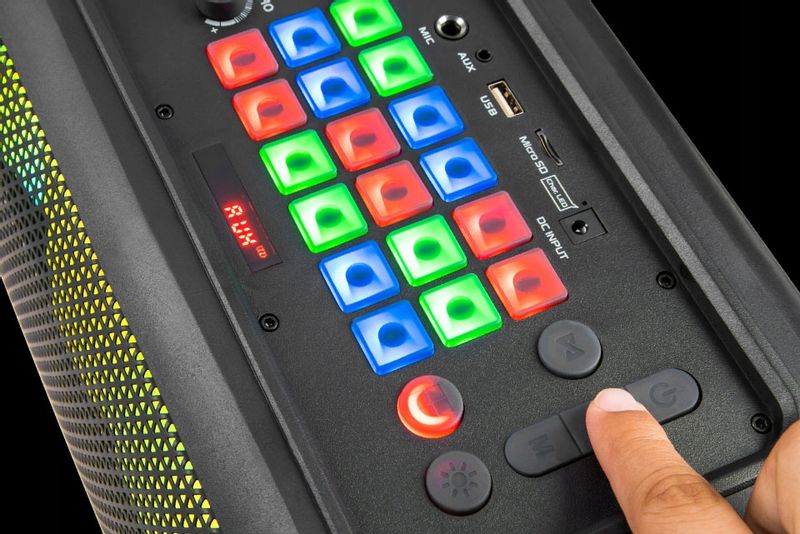 Głośnik Bluetooth 5.0 TWS Music Box DJ! USB SD AUX zdjęcie 2