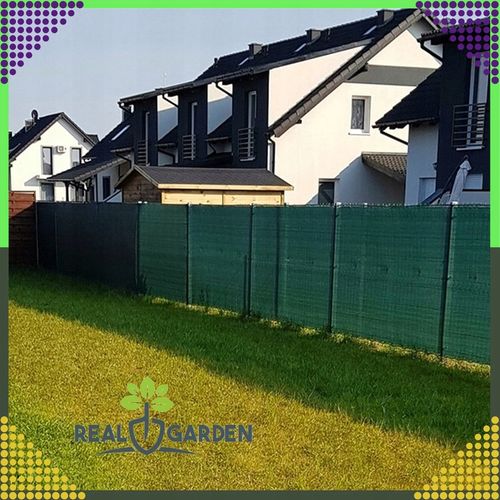 Siatka Cieniująca 1,5x50m Maskująca 95% Osłona Mata Na ogrodzenie Płot na Arena.pl