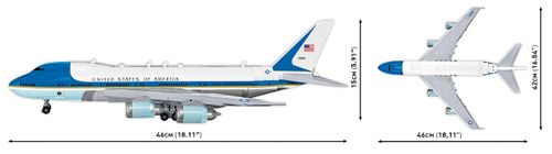 Klocki Boeing 747 Air Force One na Arena.pl