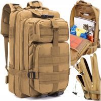 ASSAULT PLECAK WOJSKOWY TURYSTYCZNY MILITARNY SURVIVAL TAKTYCZNY COYOTE 28L