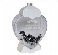 EKSKLUZYWNY ZNICZ SERCE biały personalizowany GRAWER DLA DZIECKA