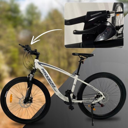 ROWER GÓRSKI MTB 26 SHIMANO 21 BIEGÓW SHIMANO 2xTARCZE RAMA 16" KOŁA 26" na Arena.pl