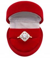 Złoty PIERŚCIONEK ze stali PL 22 USA 10 316L P166