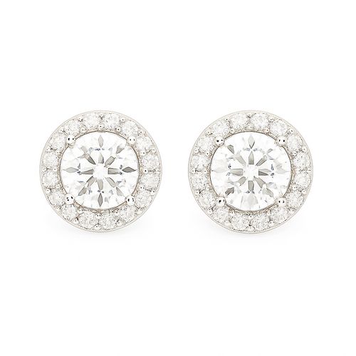 exclusive | brylantowa oprawa kolczyków w 18-karatowym złocie na Arena.pl