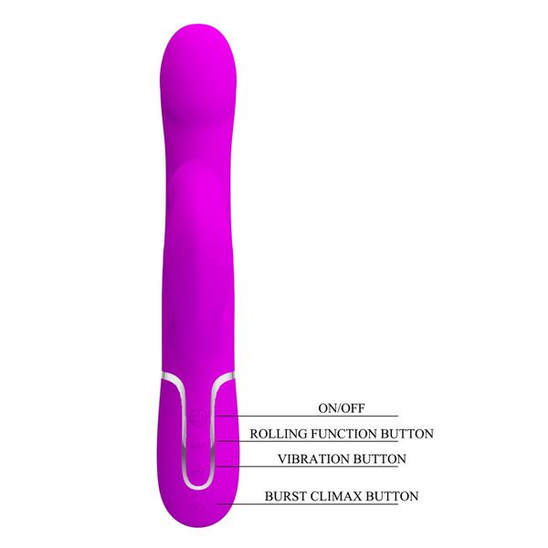 Pretty Love - Twinkled Tenderness Purple, 7 Vibration Functions 4 Rolling zdjęcie 10