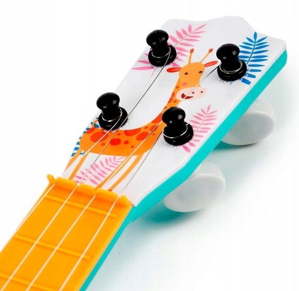 GITARA DLA DZIECI DUŻA 43CM UKULELE GRA INSTRUMENT zdjęcie 13