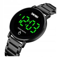 SKMEI Zegarek LED elektroniczny EKRAN DOTYKOWY