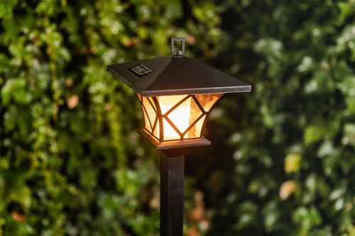 LAMPA LED SOLARNA DO OGRODU OŚWIETLENIE OGRÓD WYSOKA 155CM SOLAR LAMPKA na Arena.pl