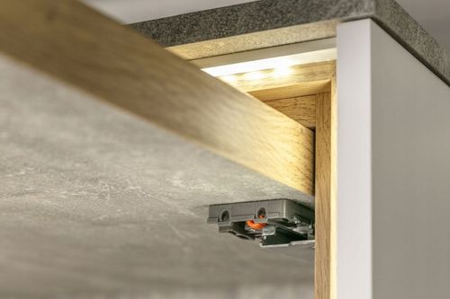 PROWADNICA MODERN SLIDE L500 GTV PEŁNY WYSUW DOLNEGO MONTAŻU SOFT na Arena.pl