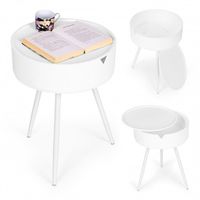 STOLIK NOCNY MODERNHOME 40CM NOWOCZESNY DESIGN WYTRZYMAŁE TWORZYWO