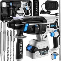 MŁOT UDAROWY MŁOTOWIERTARKA AKUMULATOROWA UDAR SDS+ AKU WIERTŁA DEKO