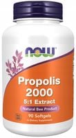 NOW Foods Propolis 2000 KIT PSZCZELI ANTYOKSYDANT ODPORNOŚĆ 90kap
