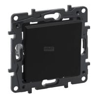 Niloe Step - Przycisk pojedynczy 6 A - Czarny Legrand 863509