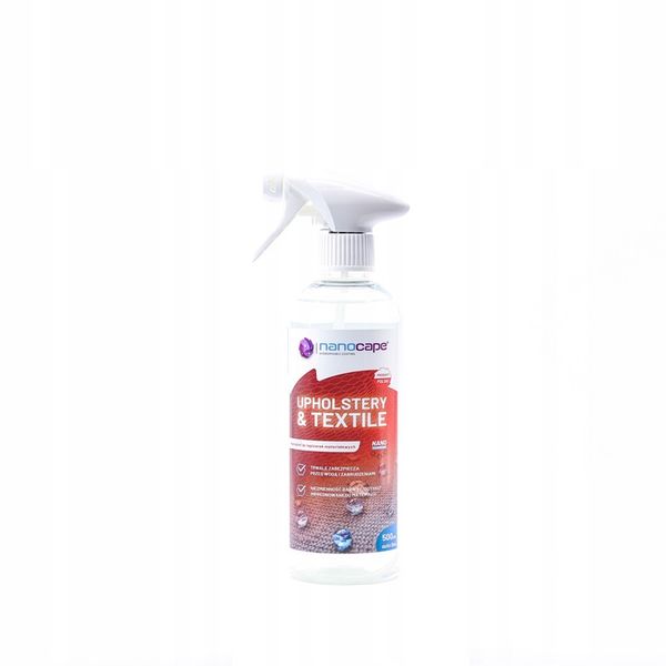 Impregnat do tapicerki materiałowej 500ml Nanocape zdjęcie 1