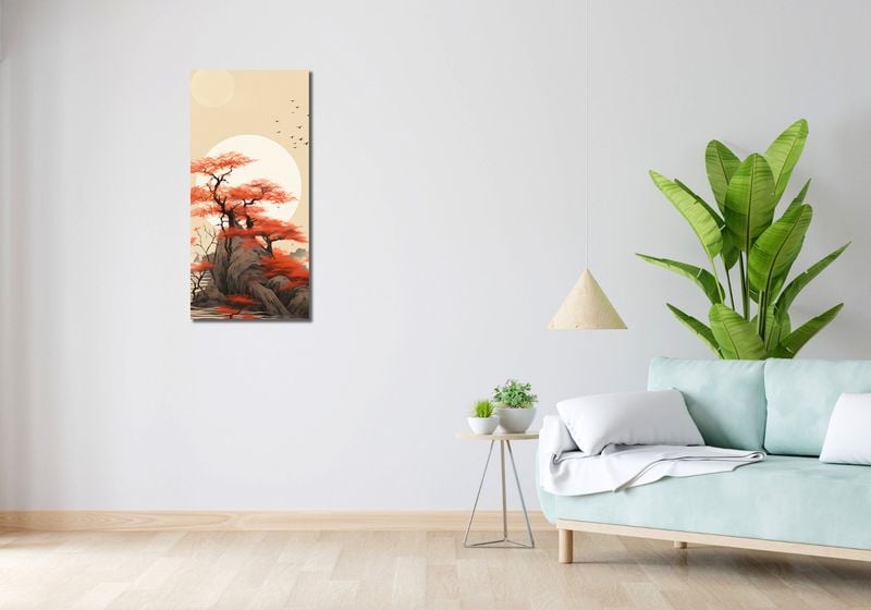 Obraz 40x90cm Szepty Wiatru zdjęcie 2