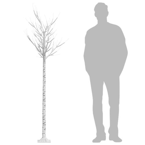 Wierzba z oświetleniem, 200 zimnych białych LED, 2,2 m na Arena.pl