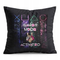 PODUSZKA CZARNA PREZENT - GAMER GAMEPAD GAMBLING GRY