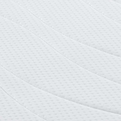 Materac Biały 120 x 200 cm Żelowa pianka pamięciowa na Arena.pl