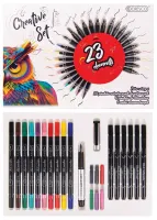 Piękny zestaw do kaligrafii dla początkujących i zaawansowanych 23 elementy