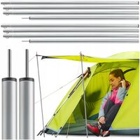 PRĘTY NAMIOTOWE REGULOWANE DRĄŻKI SŁUPKI DO PLANDEKI ZESTAW 90-230CM 2szt