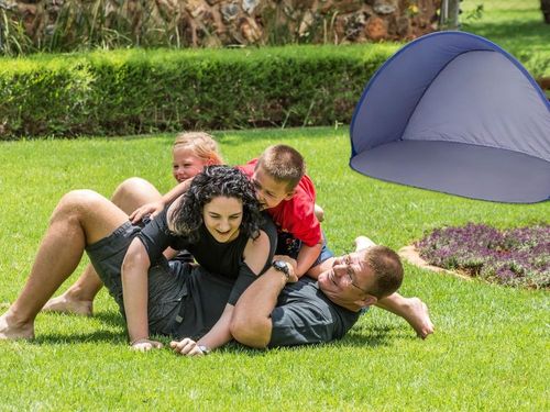 NAMIOT PLAŻOWY PARAWAN SAMOROZKŁADAJĄCY DUŻY NA PLAŻĘ DO OGRODU OCHRONA UV na Arena.pl