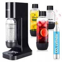 SATURATOR + 3x BUTELKI Saturator do wody + NABÓJ Zestaw Menzsoda