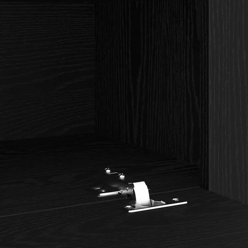 Szafka pod telewizor Ze LED Lights Czarny 75 x 35 x 40 cm na Arena.pl