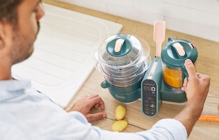 BABYMOOV 6W1 ROBOT KUCHENNY DO GOTOWANIA ZDROWEJ POSIŁKÓW DLA DZIECI 500W zdjęcie 5