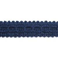 Taśma ozdobna dziana Tp 15 (1mb) Granat